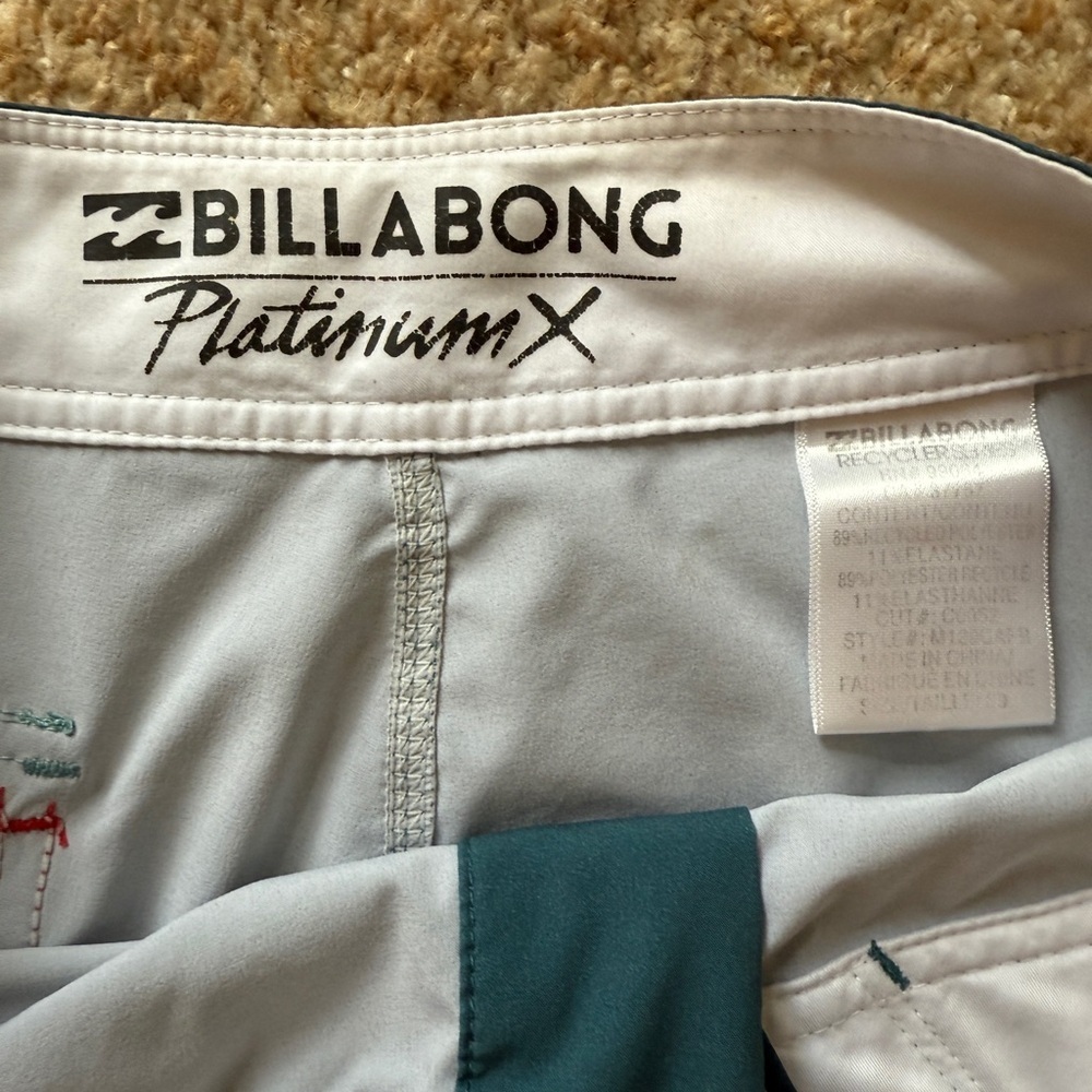 Men’s billabong boardshorts platinumX no size see pictures - Picture 2 of 6